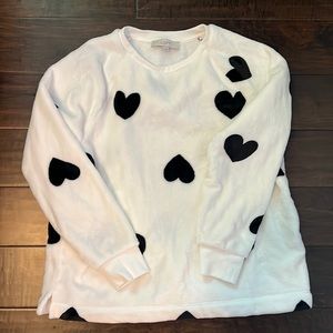 Loft heart sweater